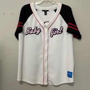 BABY GIRL BASEBALL JERSEY